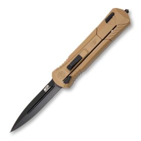 M&P Spear Point 3.5″ OTF Spring Assisted Open Knife (FDE)