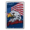 Zippo Windproof Lighter Freedom Color Image - Street Chrome
