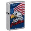 Zippo Windproof Lighter Freedom Color Image - Street Chrome
