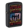 Zippo Windproof Lighter 1941 Replica Veteran Color Image - Black Crackle®