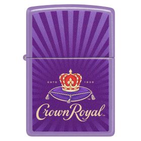 Zippo Windproof Lighter Crown Royal® Color Image - Smoky Lavender
