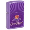 Zippo Windproof Lighter Crown Royal® Color Image - Smoky Lavender