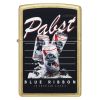 Zippo Windproof Lighter Pabst Blue Ribbon® Color Image - Street Brass