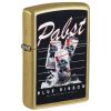 Zippo Windproof Lighter Pabst Blue Ribbon® Color Image - Street Brass