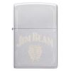 Zippo Windproof Lighter Jim Beam® Laser Engrave - Satin Chrome