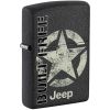 Zippo Windproof Lighter Jeep Color Image - Black Crackle®