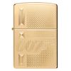 Zippo Windproof Lighter James Bond® Auto Engrave - High Polish Brass