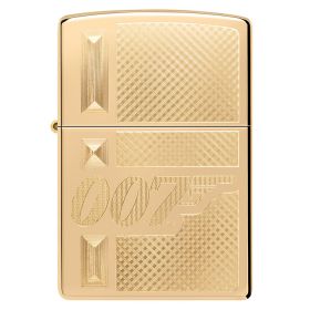 Zippo Windproof Lighter James Bond® Auto Engrave - High Polish Brass