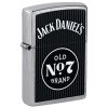 Zippo Windproof Lighter Jack Daniels® Color Image - Street Chrome