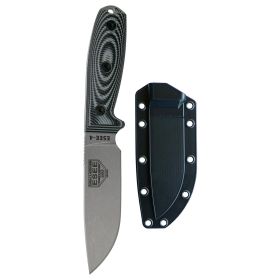 ESEE ‘ESEE-4’ 4.5″ Fixed Blade Knife (Gray/Black)