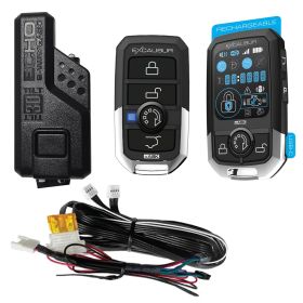Excalibur 5-Button LCD 2-Way Remote Kit - Up to 1/4 mile Range