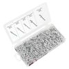 Performance Tool SAE Sizes Aluminum Rivet Assortment Set (500 Piece)