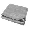 Performance Tool Silver Heavy Duty Tarp: 8' x 10'