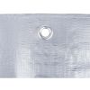 Performance Tool Silver Heavy Duty Tarp: 8' x 10'