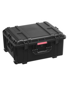 Weatherproof Hard Case, Heavy Duty Protective Dry Box Case with Pre-Cut Foam, Wheels & Retractable Pull Handles for Travel, Hunt, Military, Tactical