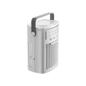 Portable Air Conditioner, 4-in-1 Evaporative Air Cooler with Remote Control, 3-Speed Mini Air Conditioner with Timer, 3 Mist Levels, 1L Water Tank