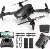 Foldable RC Drone with 1080P Camera for Adults Beginners & Kids, FPV Quadcopter Toy Gift, 2 Batteries & Carrying Case, OneKey Start, Headless Mode