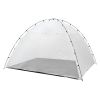 Portable Paint Booth Tent, 115.35 x 90.55 x 74 inch Painting Tent Station, Spray Shelter with Built-in Floor & Mesh Screen, Large Space