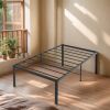 14 Inch Heavy Duty Metal Bed Frame with Under Bed Storage, No Box Spring Platform Bed Base
