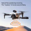 Silver dual-camera drone, equipped with optical flow hovering and intelligent obstacle avoidance functions