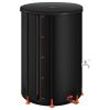 Collapsible Rain Barrel, 100 Gallon Portable Rain Water Collection Barrel, 1000D PVC Rainwater Collection System