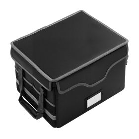 Fireproof Document Box, 1832 Fahrenheit Heat Insulated Fireproof & Waterproof Box with Lock, Portable File Storage Security Organizer Home Office Use
