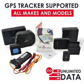 GPS.cards SIM for Shout Nano GPS Locator for Cars + Online GPS Platform