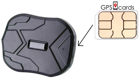 Unlocked GPS Prepaid SIM Auto GPRS Tracking Device Pay as You Go 2G/4G/5G GPS