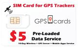 GPS Tracking card for Astron GT-3 Real-time GPS Locator + Live Tracking Platform