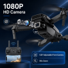 Foldable RC Drone with 1080P Camera for Adults Beginners & Kids, FPV Quadcopter Toy Gift, 2 Batteries & Carrying Case, OneKey Start, Headless Mode