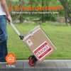 Folding Hand Truck and Dolly, 176 lbs Capacity, Aluminum Foldable Cart