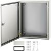 NEMA Steel Case, 20x16x6'' NEMA 4X Metal Electric Enclosure, IP66 Water & Dust Resistant, Suitable for Both Outdoor/Indoor Use