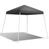 6x6ft Pop Up Canopy Tent, Outdoor Tent Canopy Foldable Portable Canopies for Camping, Patio, Easy Up Gazebo Canopy with Carry Bag Slant Legs