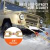 G80 V Bridle Chain, 3/8" x 2' Towing Chain Bridle with 15" J Hooks, T Hooks & Grab Hooks