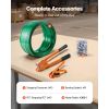 Banding Strapping Kit, Heavy Duty Banding Sealer Tool with 1000 ft Length PET Band, 300 Metal Seals