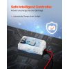 30W 12V Solar Panel Battery Charger, Solar Battery Trickle Charger Maintainer with Built-in Smart Controller & 3 Connection Cables