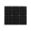 50W 12V Solar Battery Charger Maintainer, Mono Solar Panel Trickle Battery Charger with Upgraded MPPT Controller