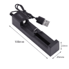 4 PCS 3000mAh 18650 Rechargeable Batteries + 2 PCS USB Charger Set For Flashlights Headlamp(Logistics only For USPS.TK/TMEU only For self-pickup)