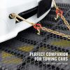G80 V Bridle Chain, 3/8" x 2' Towing Chain Bridle with 15" J Hooks, T Hooks & Grab Hooks