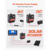 Multi-Powered Electric Fence Charger, 2J/3J/5J, Electric Fence Energizer with Real-Time LED Display, 6.2 Miles Range, AC DC Powerful Fences Charger