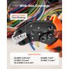 Crimping Tool, 24-12 AWG Ratcheting Wire Crimper Tool, Labor-Saving Electrical Terminal Crimp Pliers with Clear Metric & AWG Markings, Quick Release