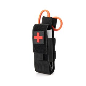 Portable Tactical Tourniquet Kit For Outdoor Use (Specification: Black)
