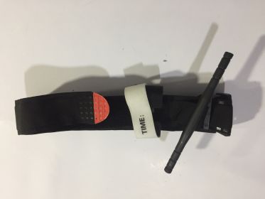 Outdoor Aid Combat Application Quick Release Buckle Medical Tourniquet Strap (Specification: Black)