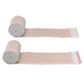 Elastic Bandage with Self-Closure 2-Pack (Color: Sand, size: 3")