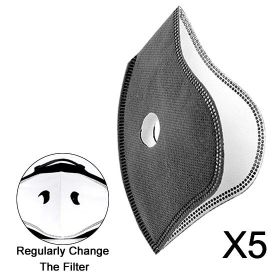 KN95 SPORT TRAINING MASK (Navy) (title: Filter (5 Pcs))