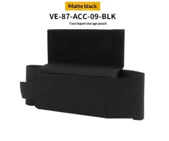 Velcro Tourniquet And Scissors Storage Pouch (Specification: Black)