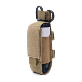 Storage Tourniquet Holder Bag Flashlight Sleeve (Specification: Khaki)
