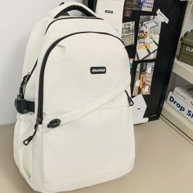 Lightweight And Large Capacity, Computer Luggage Bag, Travel Backpack (Colors: White)