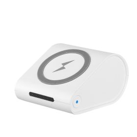 1Pc 10400mAh Qi Wireless Charging Power Bank  For IOS Phone XS MAX XR Galaxy S10 S9 Note 9 (Colors: White)
