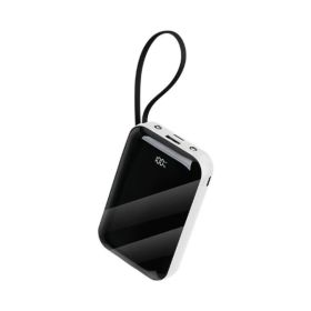 Universal Charging Companion, Power Bank - Suitable For A Variety Of Scenarios, With Portability And Multiple Capacities, Fast and Wireless Charging. (Colors: White)